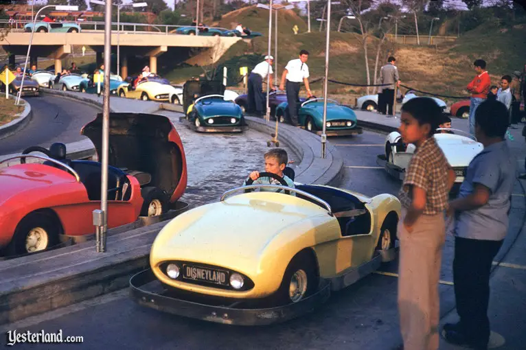 Autopia at Disneyland, circa 1956