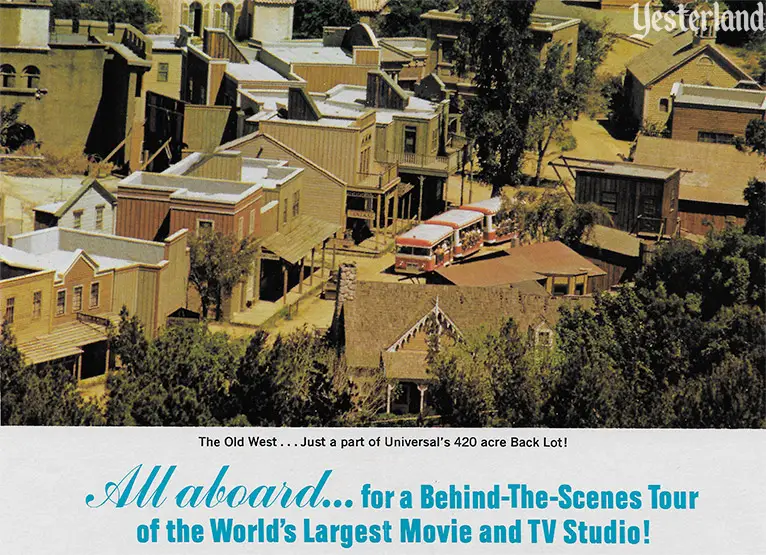 image from a 1972 Universal Studio City brochure