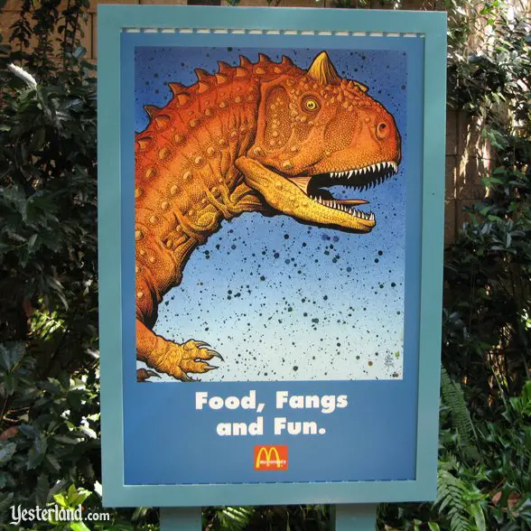 McDonald’s “Food, Fangs, and Fun” poster: 2007 by Werner Weiss.