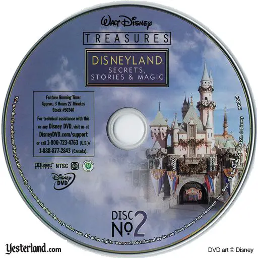 Scan of Disneyland: Secrets, Stories & Magic, disc 2