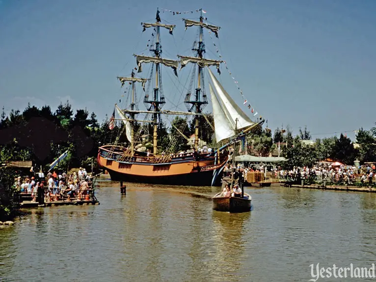 Yesterland: Birth of the “E” Ticket: Sailing Ship Columbia