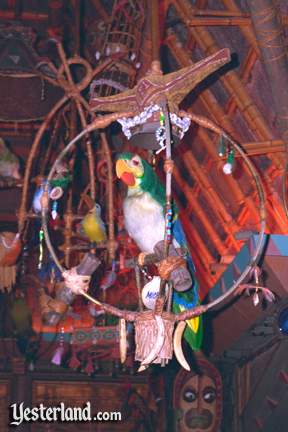 Photo of Parrot in Tiki Room