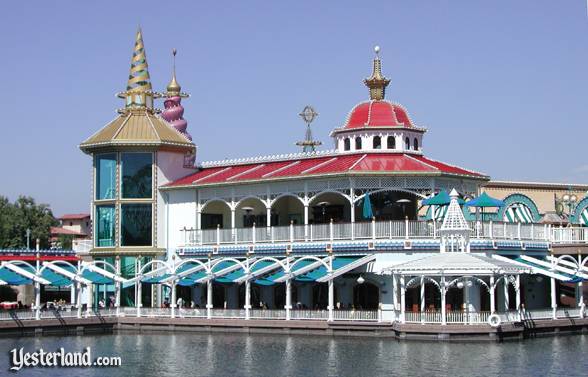 Photograph of Ariel's Grotto with red roof