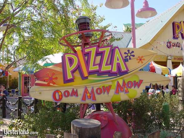 Pizza Oom Mow Mow sign