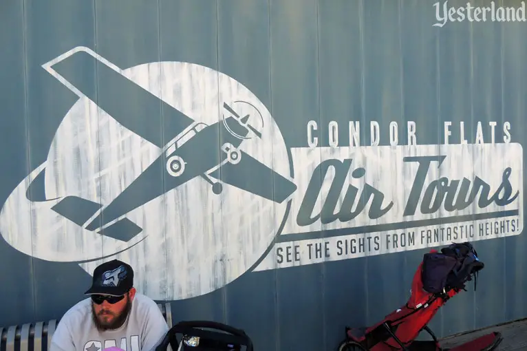 Condor Flats Air Tours sign
