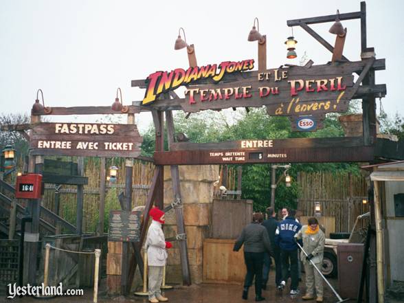 Indiana Jones and the Temple of Peril at Disneyland Paris