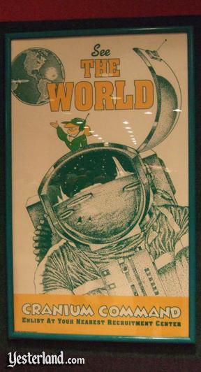 Cranium Command “See the World” poster
