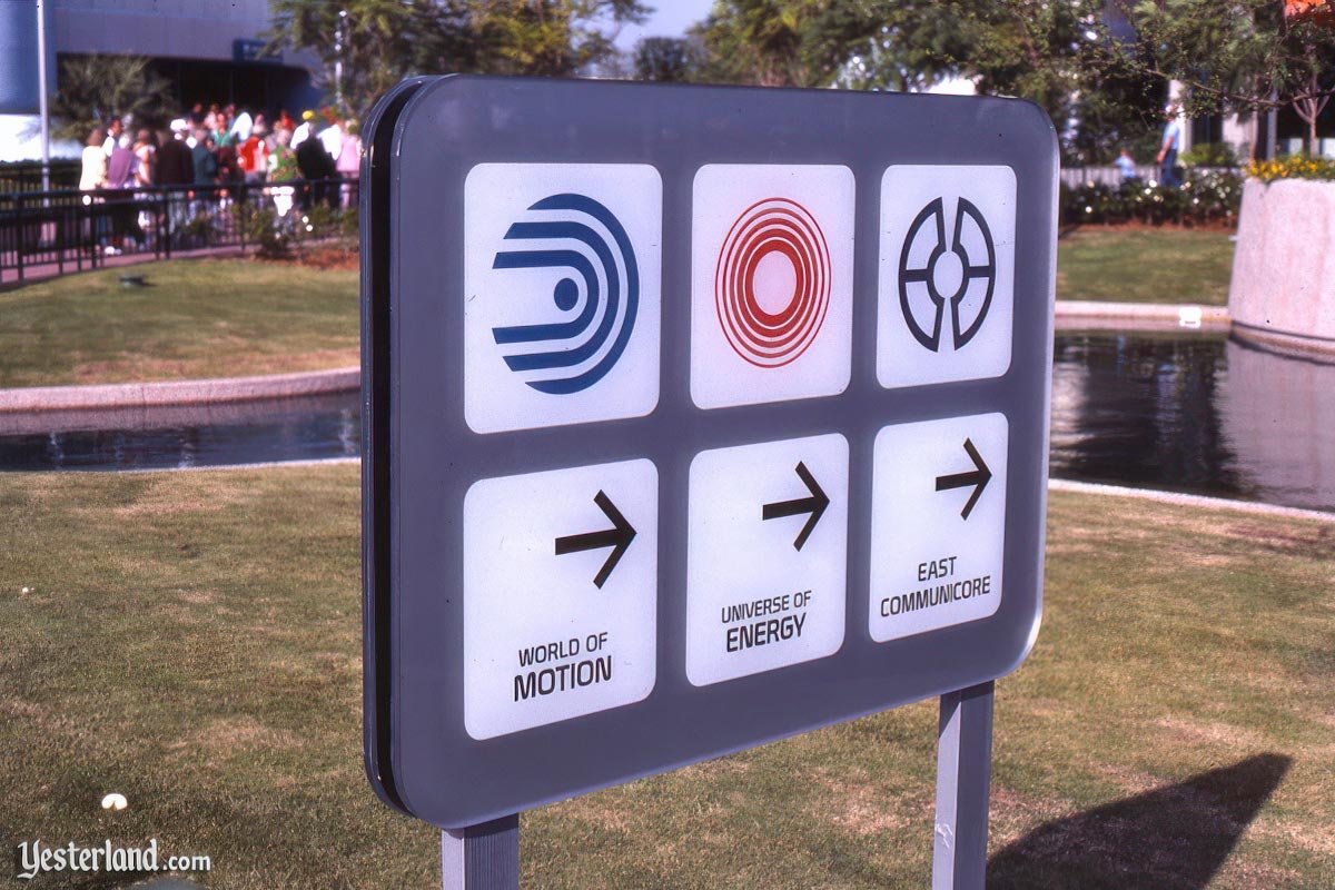 Image for then and now article about Epcot