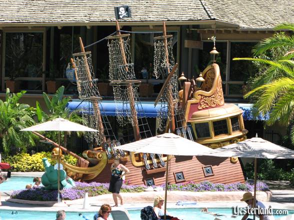 Captain Hooks Pirate Ship at the Disneyland Hotel in Anaheim