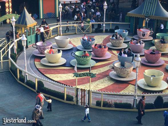 Photo of Mad Tea Party from Skyway