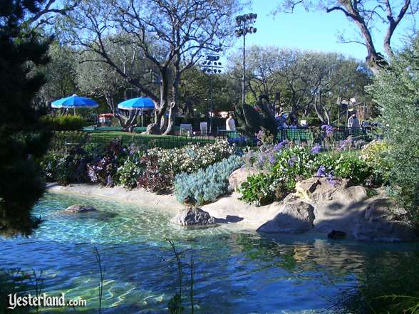 gardens at Tritons Garden, Disneyland: 2003, by Allen Huffman