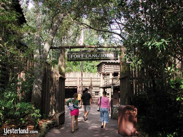 Photo of Fort Langhorn entrance at the Magic Kingdom
