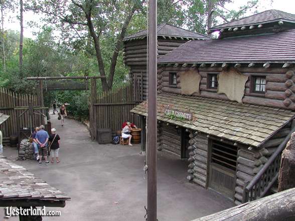 Photo of Fort Langhorn interior courtyard at the Magic Kingdom