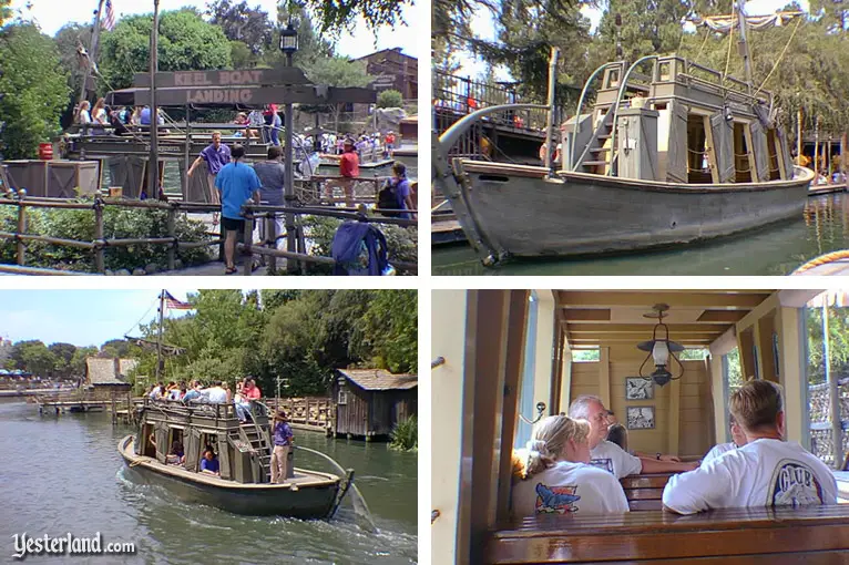 Mike Fink Keel Boats, Disneyland