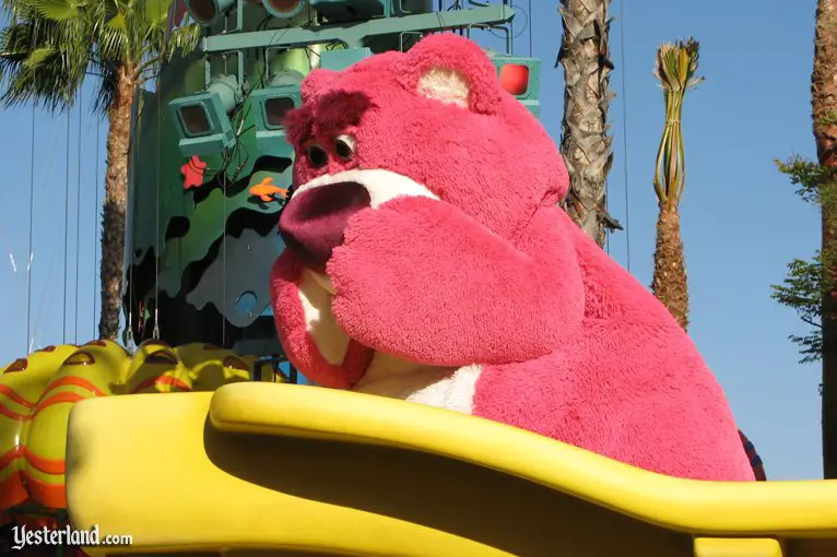Lots-o'-Huggin' Bear in Pixar Play Parade