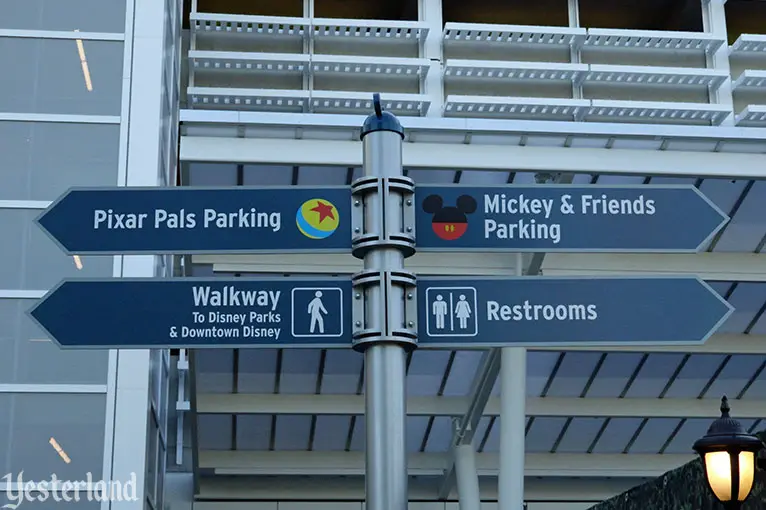 Disneyland Resort parking structures