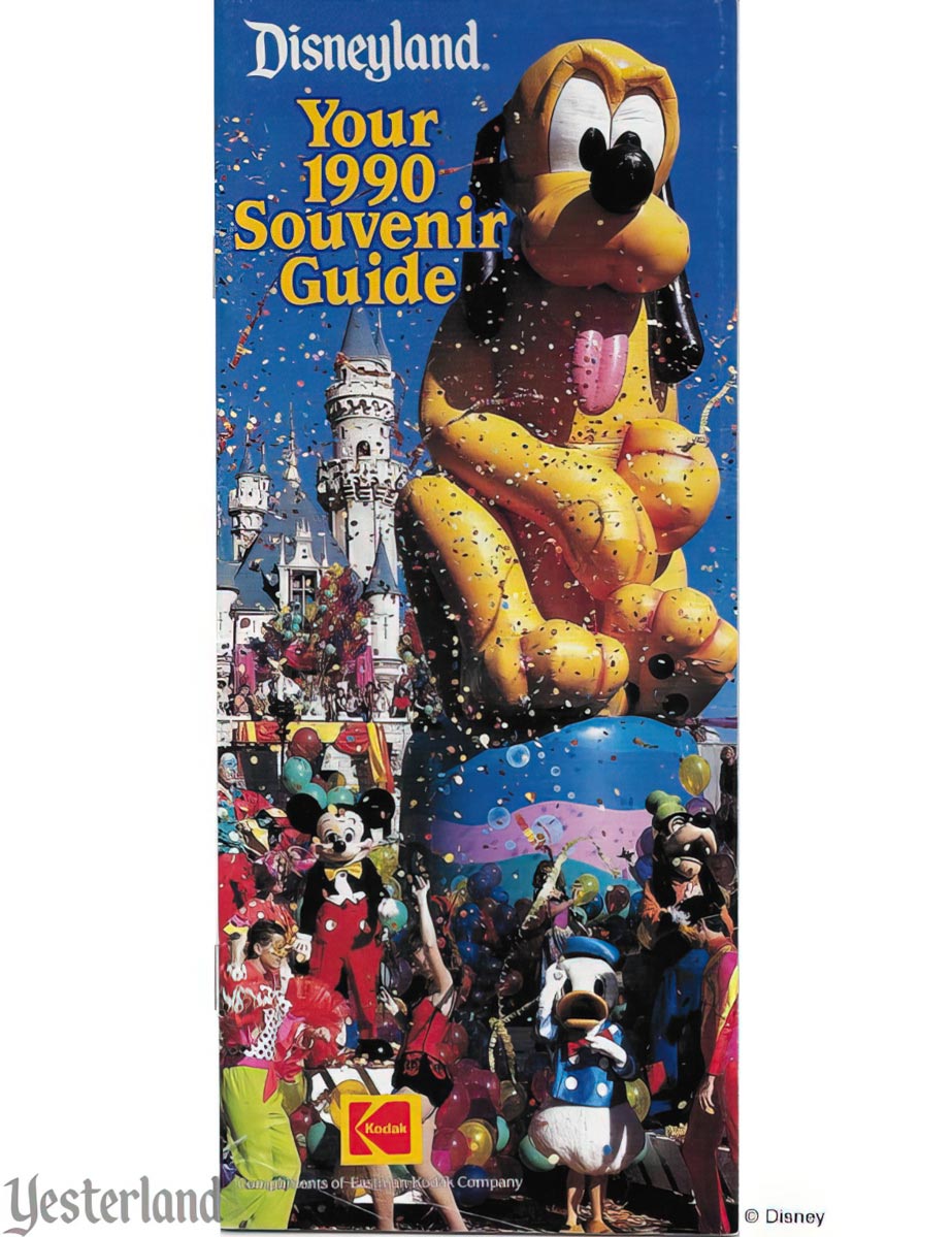 1990 Disneyland Souvenir Guide