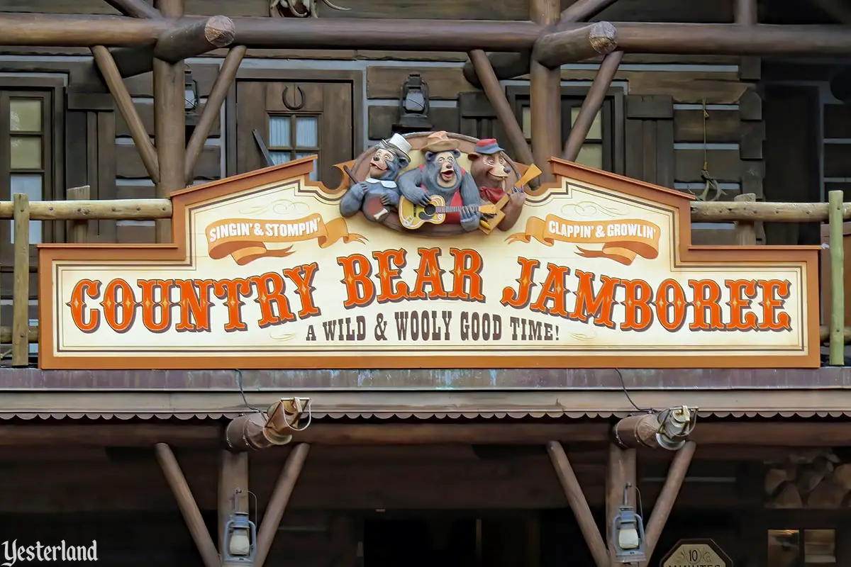 Country Bear Jamboree, the Original Show, at Magic Kingdom Park