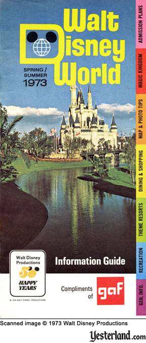 Magic Kingdom Spring-Summer 1973 Information Guide