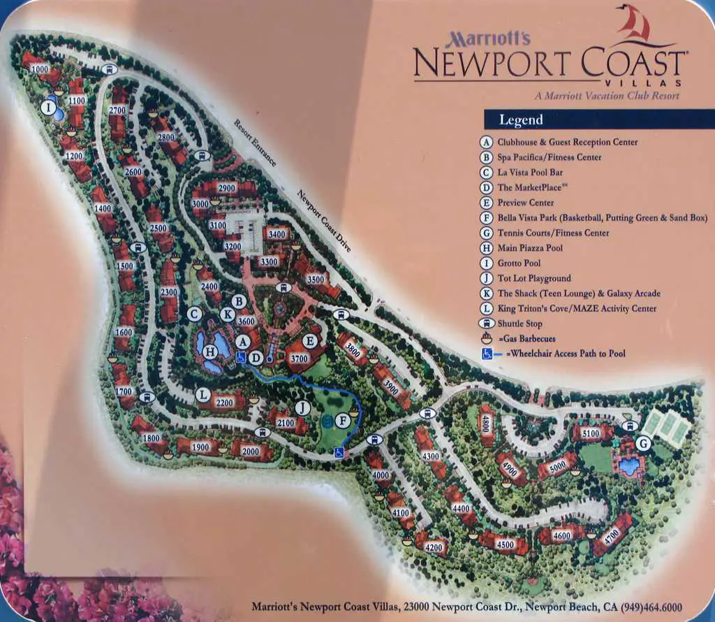 FAQ for Marriott resort maps almost complete (a few