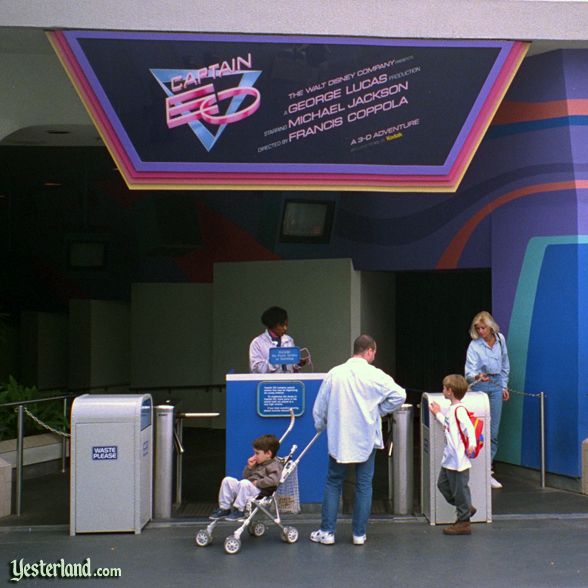 Captain EO turnstiles