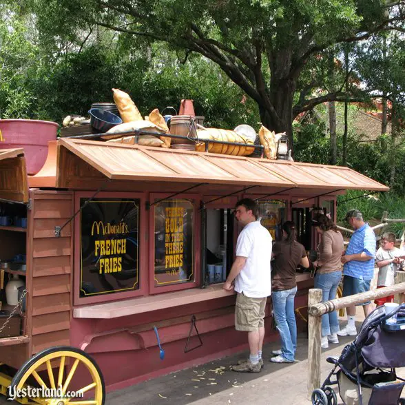 Frontierland Fries at Magic Kingdom: 2007 by Werner Weiss.