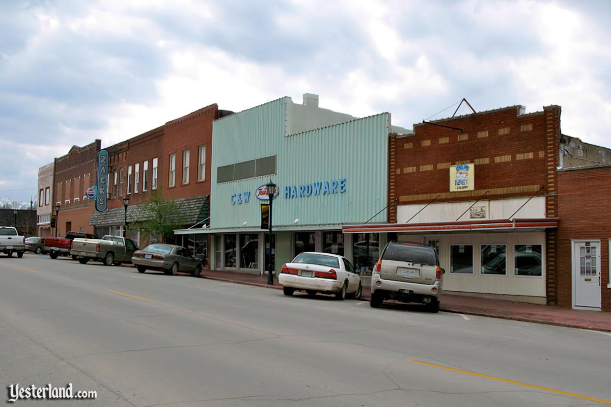 Main Street, U.S.A. in Marceline, Missouri