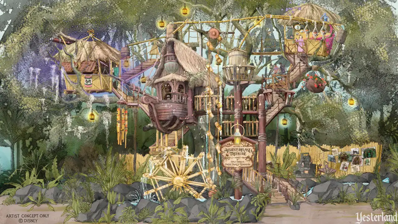 Adventureland Treehouse, Disneyland