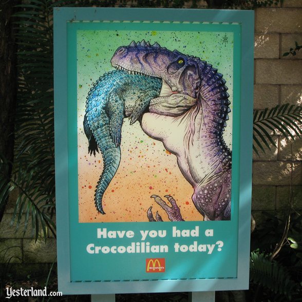 McDonald’s Crocodilian poster: 2007 by Werner Weiss.