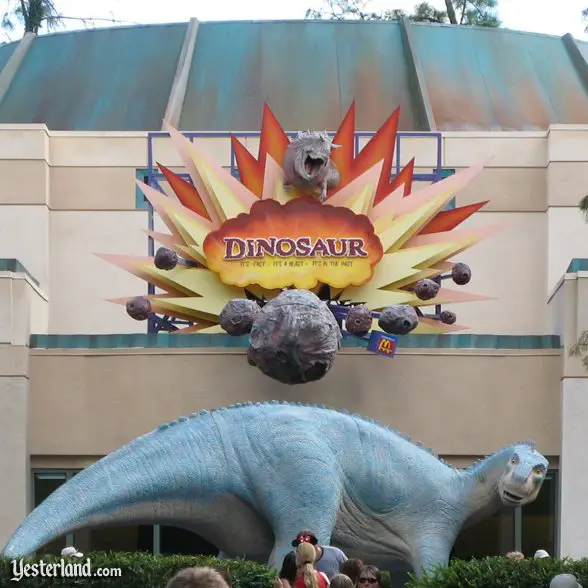 Dinosaur attraction sign: 2007 by Werner Weiss.