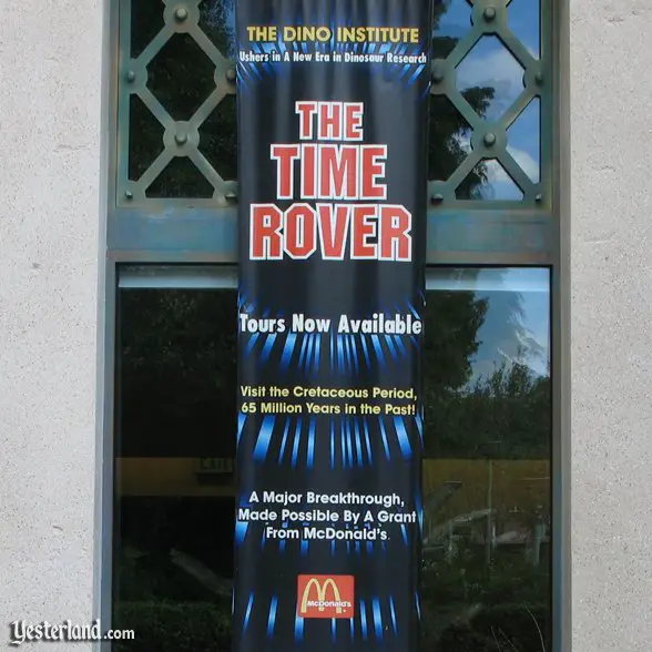 Dinosaur “The Time Rover” banner: 2007 by Werner Weiss.