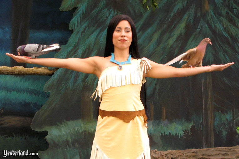 Pocahontas And Her Forest Friends At Yesterland Image For Article About Pocahontas And Her Forest Friends