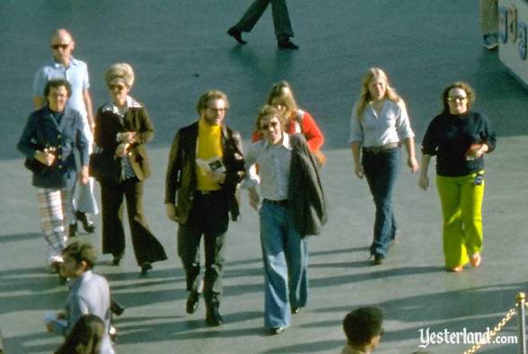 Photo of Fantasyland in 1974 (detail)