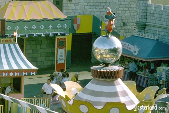 Photo of Fantasyland in 1974 (detail)