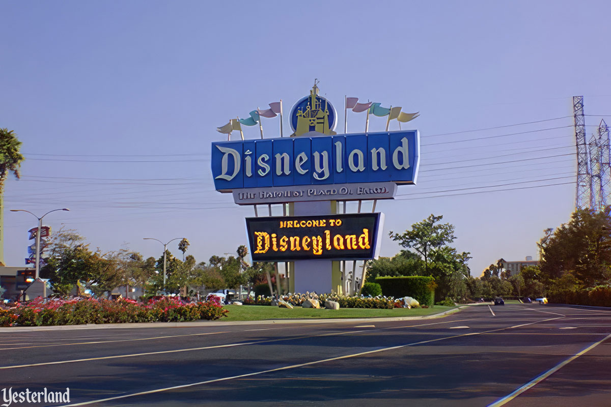 Disneyland sign