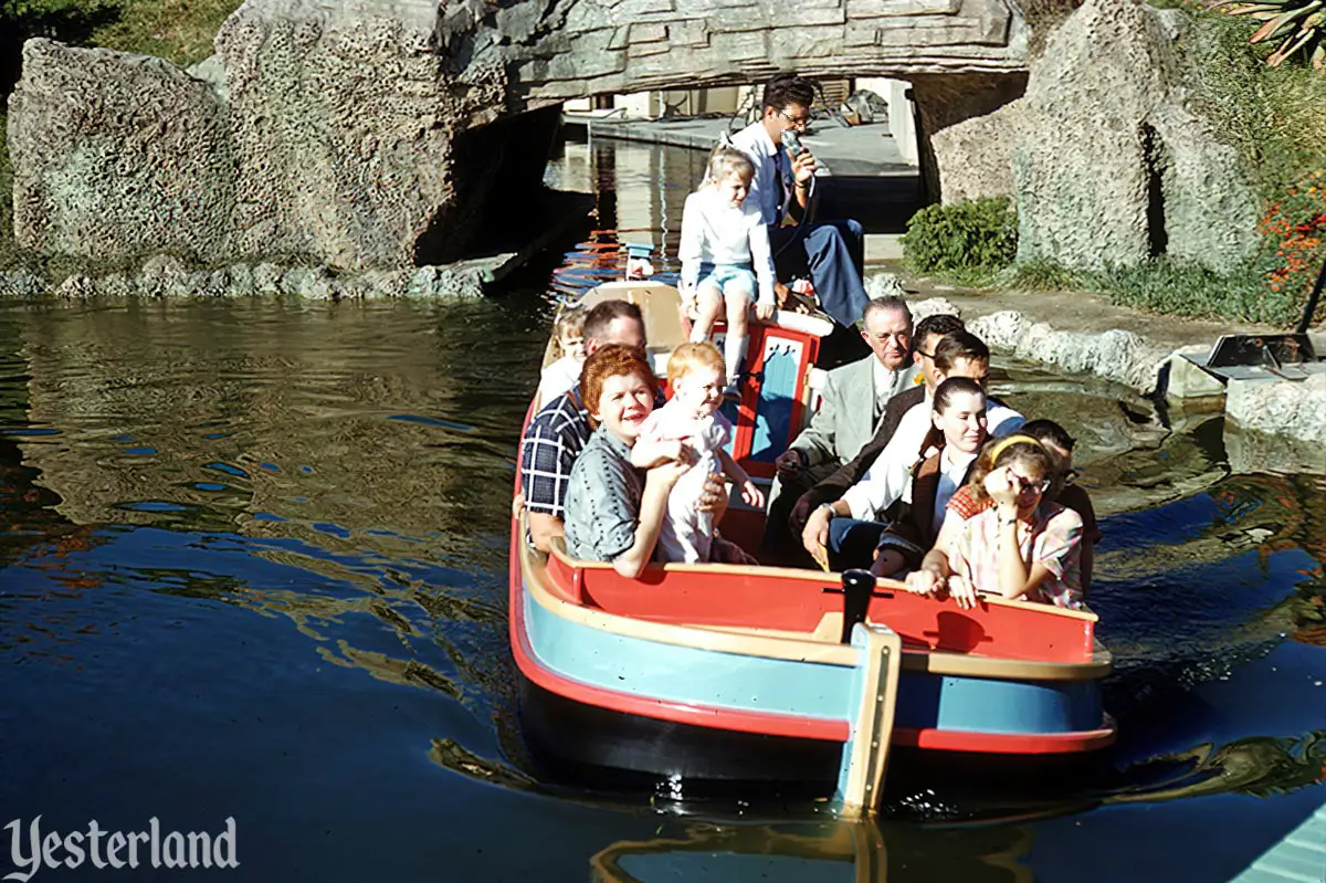 Disneyland Canal Boats circa 1956