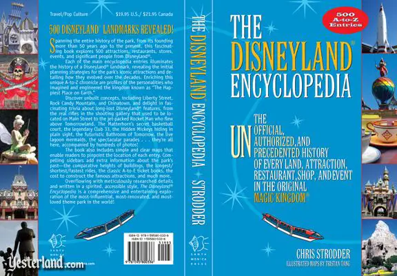 Front and back cover of The Disneyland Encyclopedia