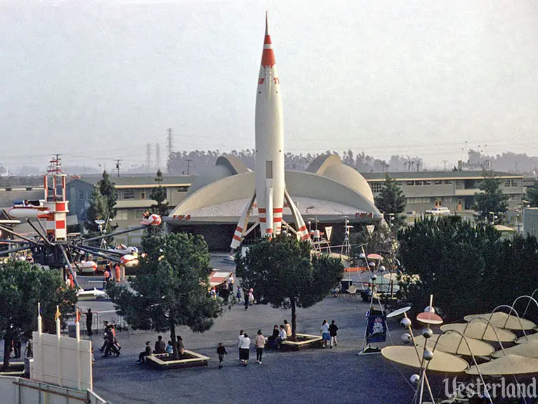 Yesterland: Birth of the “E” Ticket: TWA Rocket To The Moon