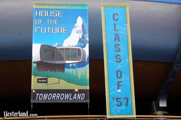 Photo of House of the Future on banner in 2005