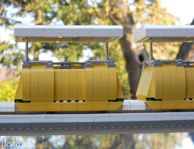 LEGO model of Disneyland’s PeopleMover