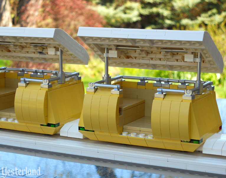 LEGO model of Disneyland’s PeopleMover