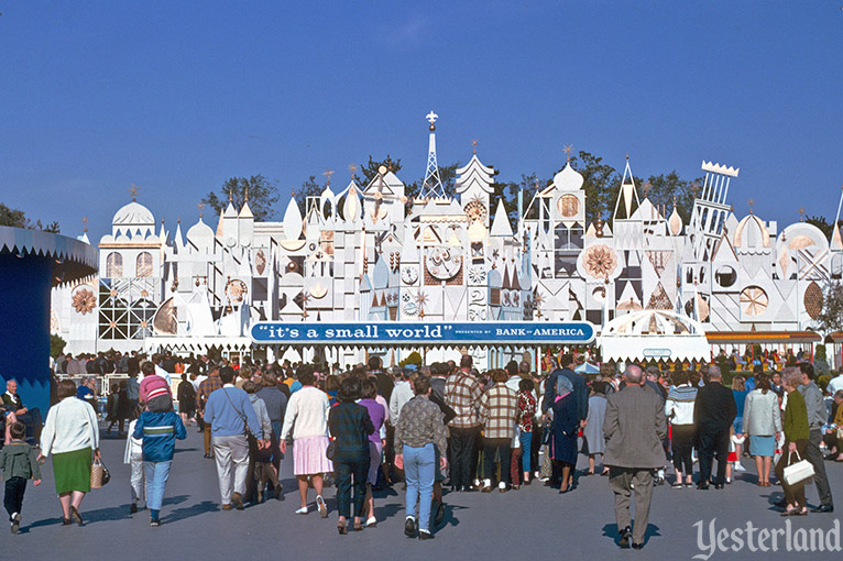 “it’s a small world” at Disneyland