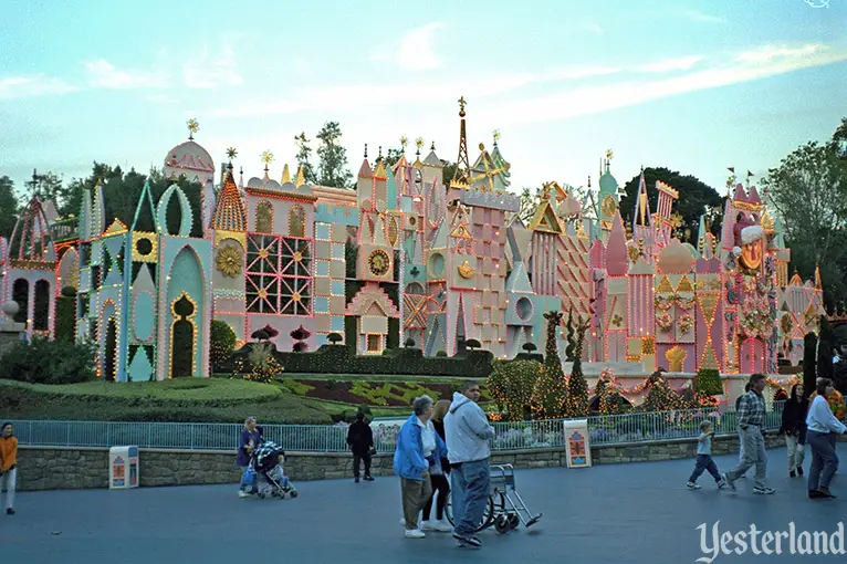 “it’s a small world” at Disneyland