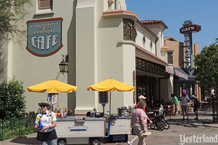 Fiddler, Fifer and Practical Cafe at Disney California Adventure