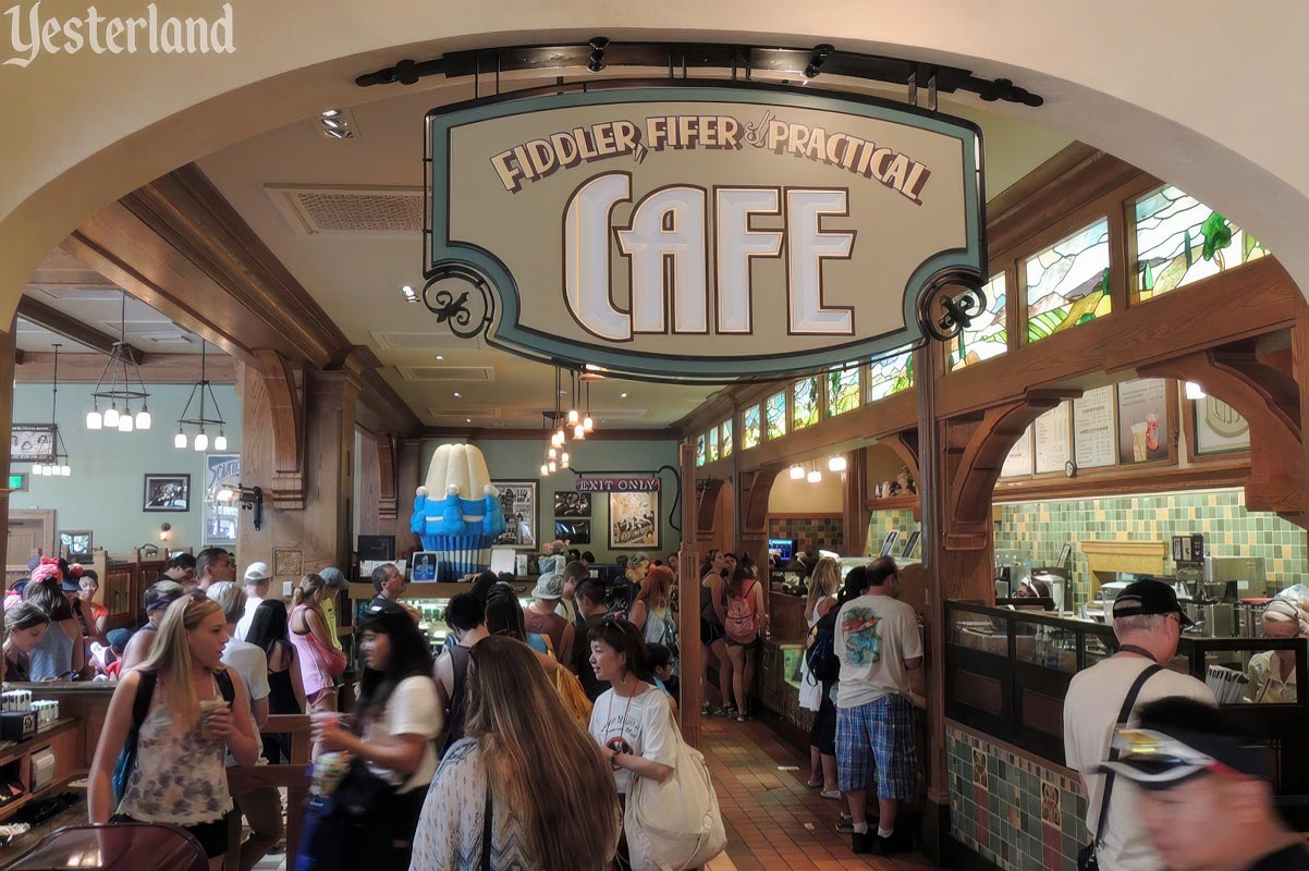 Fiddler, Fifer and Practical Cafe at Disney California Adventure