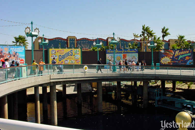 Billboards of Paradise Pier at Disney California Adventure