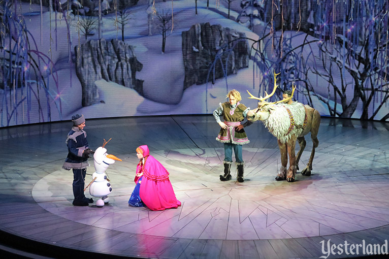 Frozen live musical at Disney California Adventure