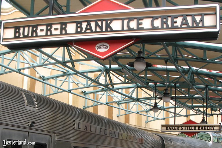 Bur-r-r Bank Ice Cream at Disney's California Adventure