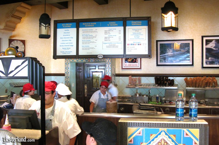 Bur-r-r Bank Ice Cream at Disney's California Adventure