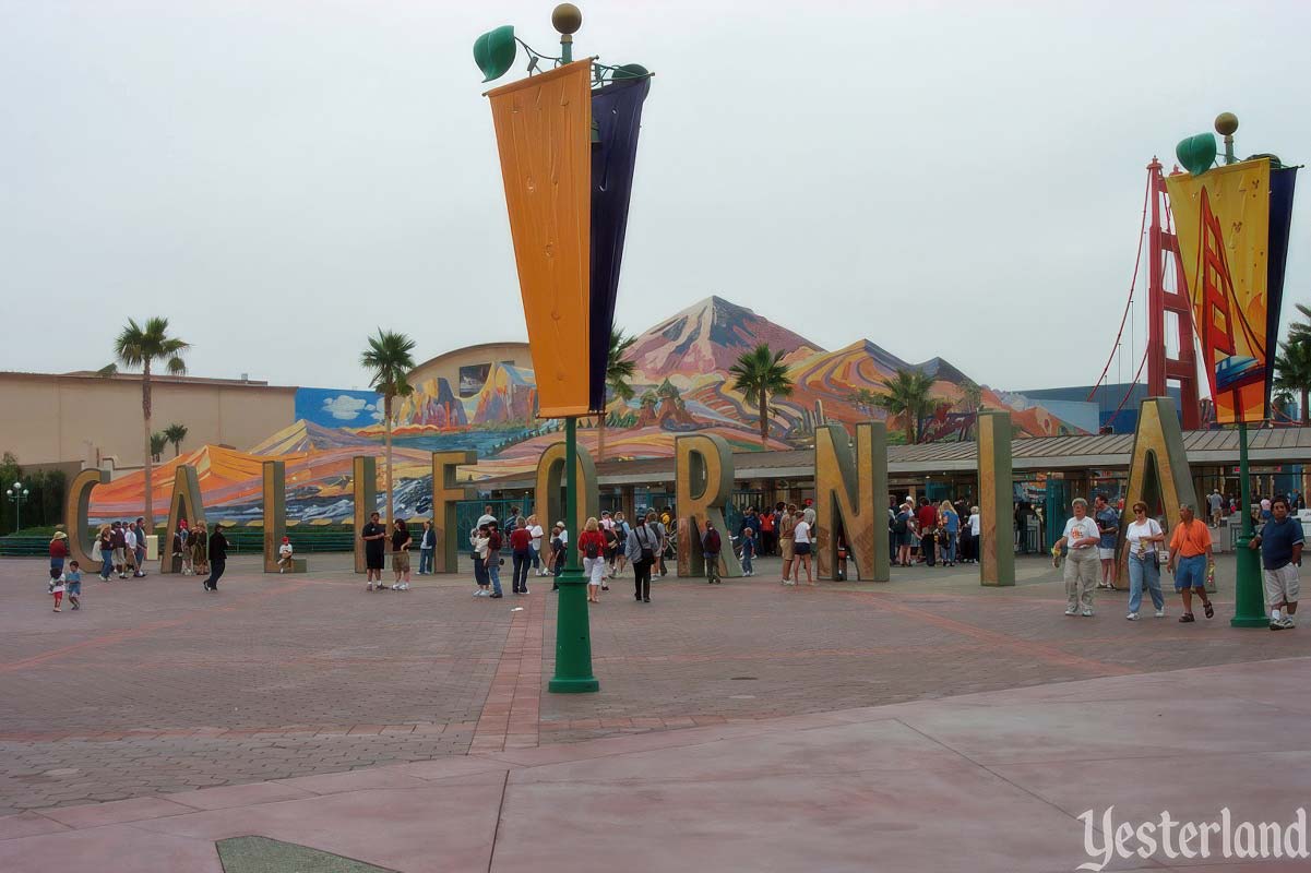 Entrance Letters at Disney's California Adventure